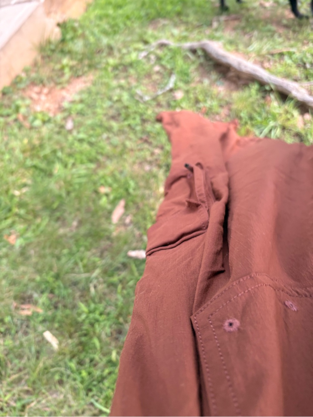 NWT Duluth Trading Co Rust-Brown Women's Gardening Bib Overalls 🪴 - Picture 6 of 7